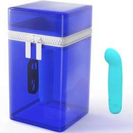 B SWISH - BCUTE CURVE INFINITE CLASSIC LIMITED EDITION BLUE SILICONE RECHARGEABLE VIBRATOR
